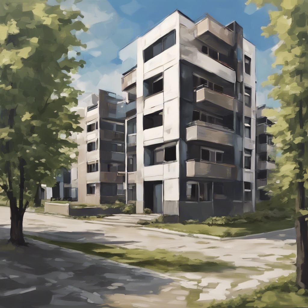 Sindhu Namrata residential building (schematic image)